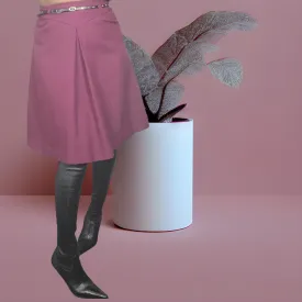 70s Yolk Skirt, Highwaist A Line Skirt