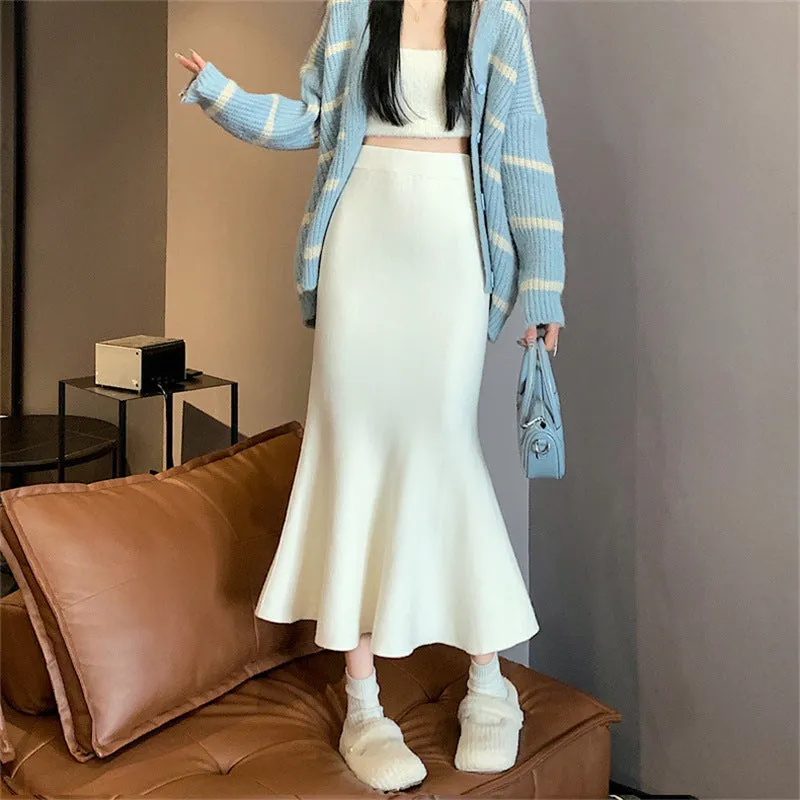 A-line mermaid skirt