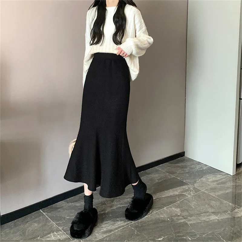 A-line mermaid skirt