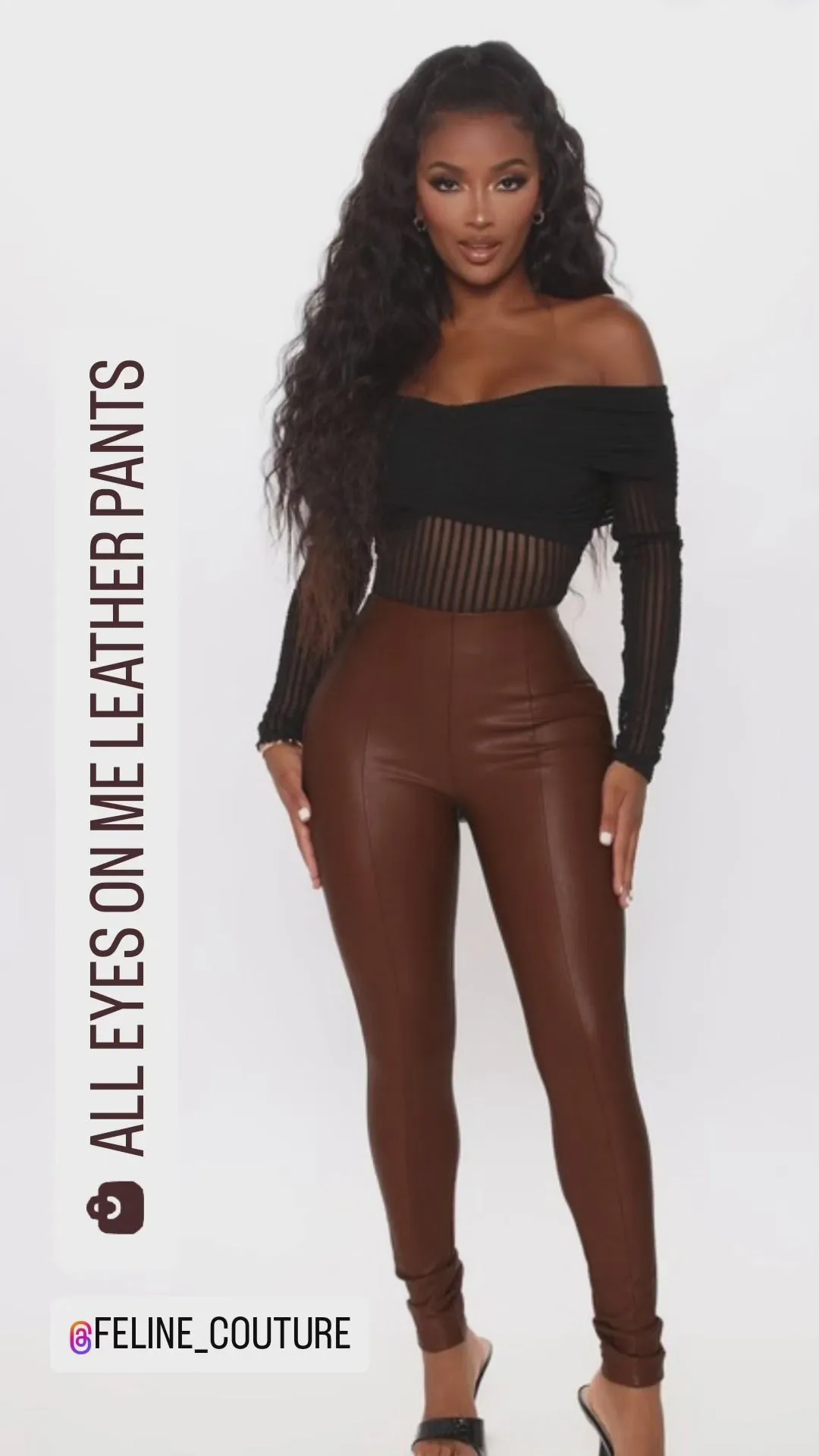 All Eyes On Me Leather Pants