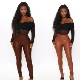 All Eyes On Me Leather Pants
