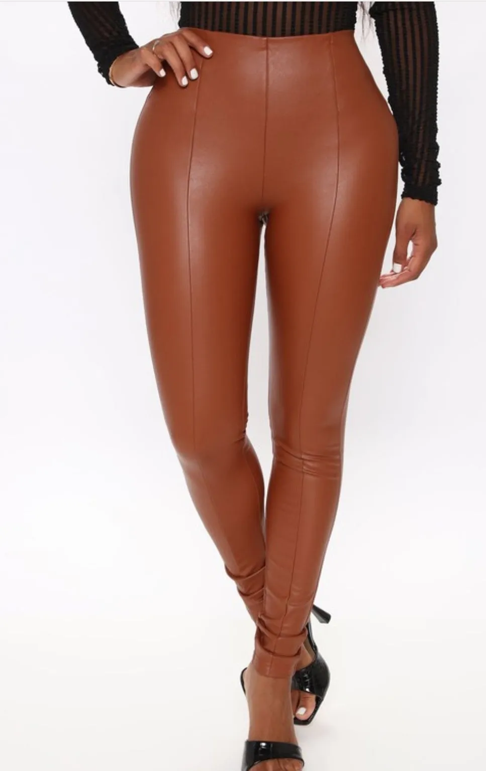 All Eyes On Me Leather Pants