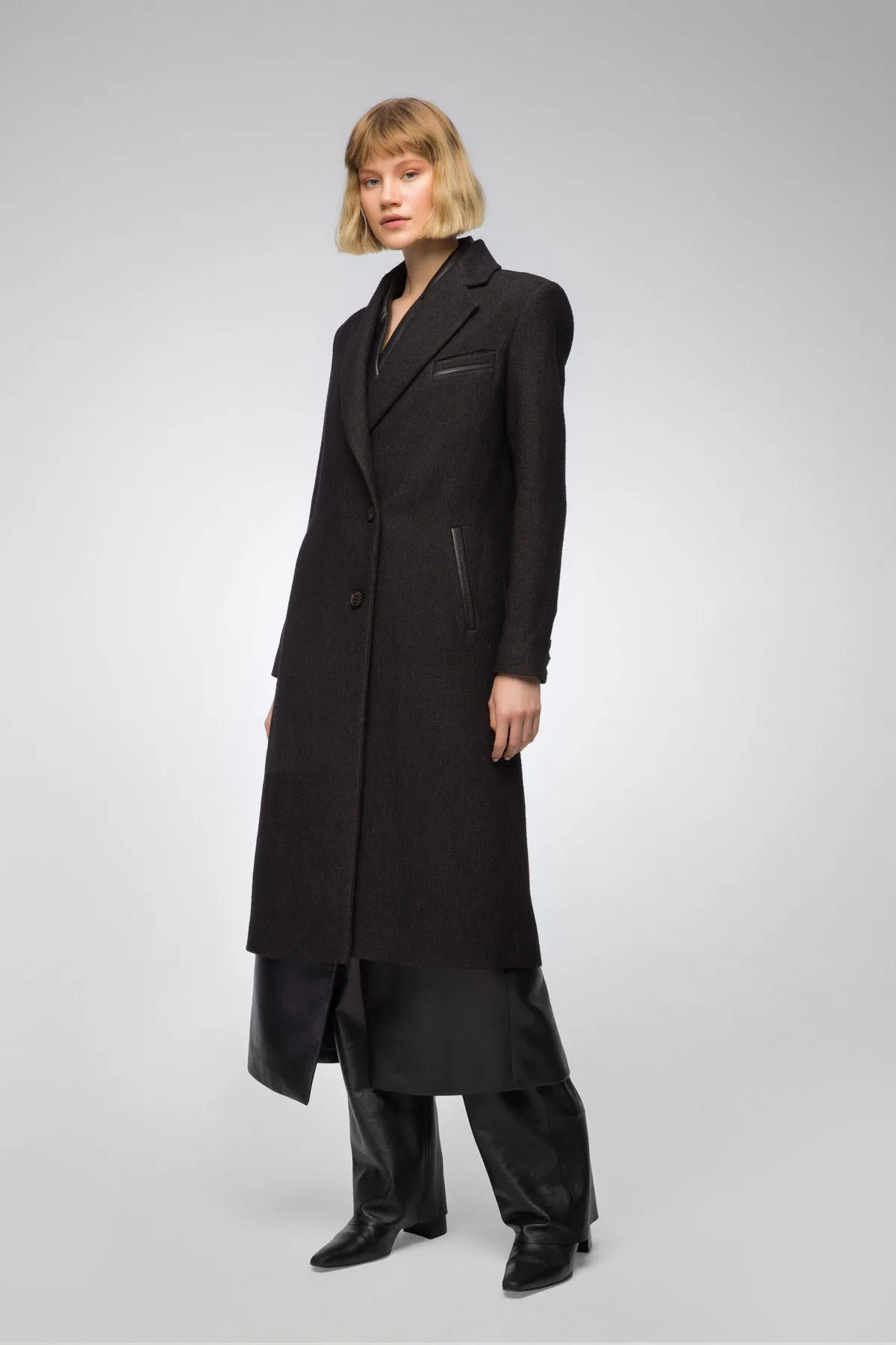 Black Wool Coat