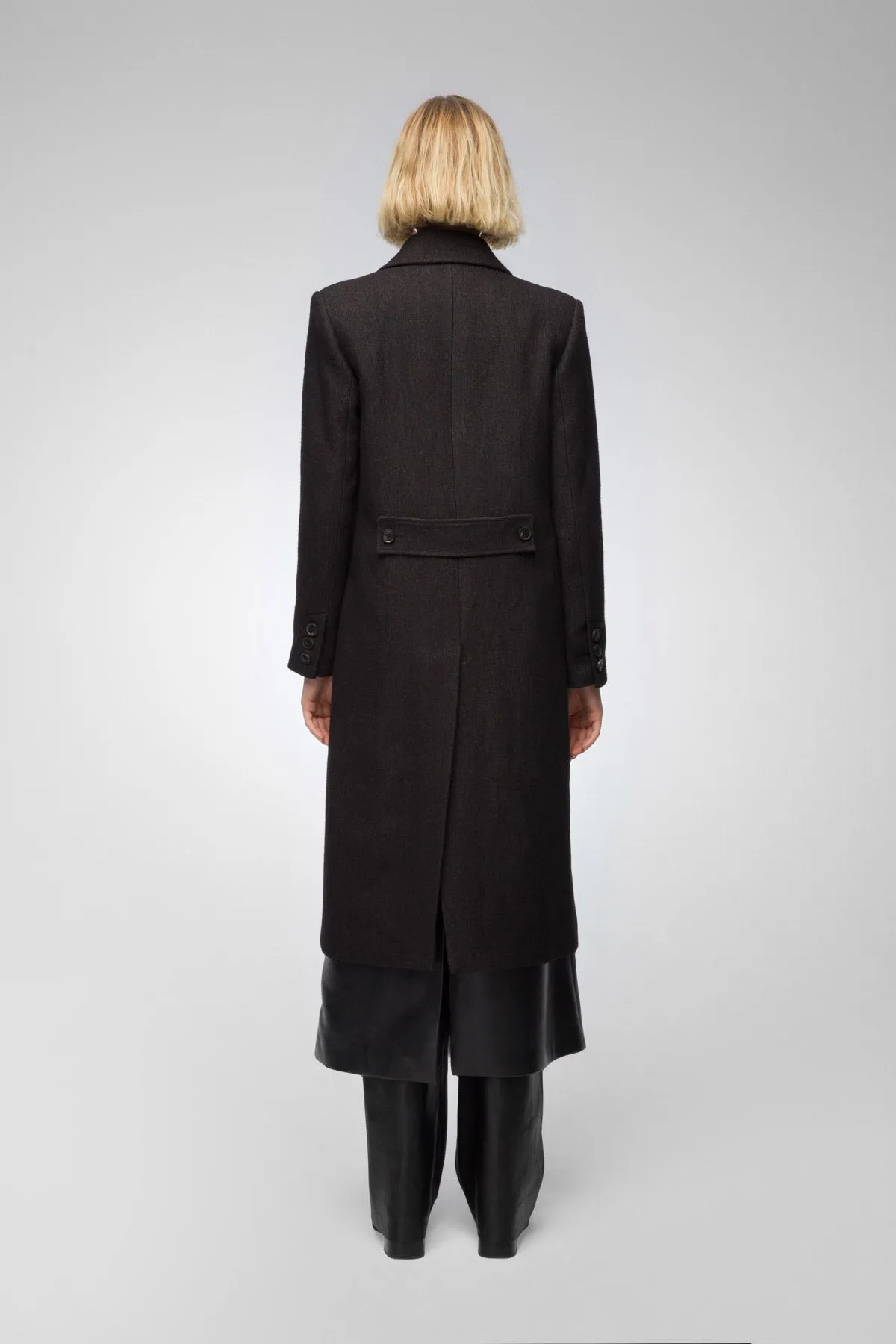 Black Wool Coat