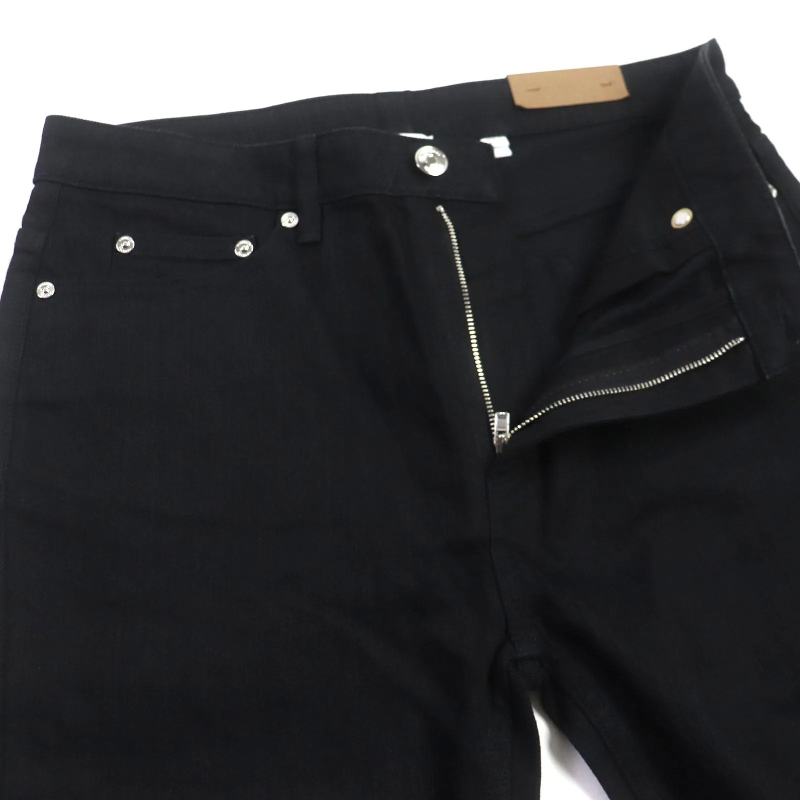 Burberry Skinny Mid-Rise Denim Pants Black 31