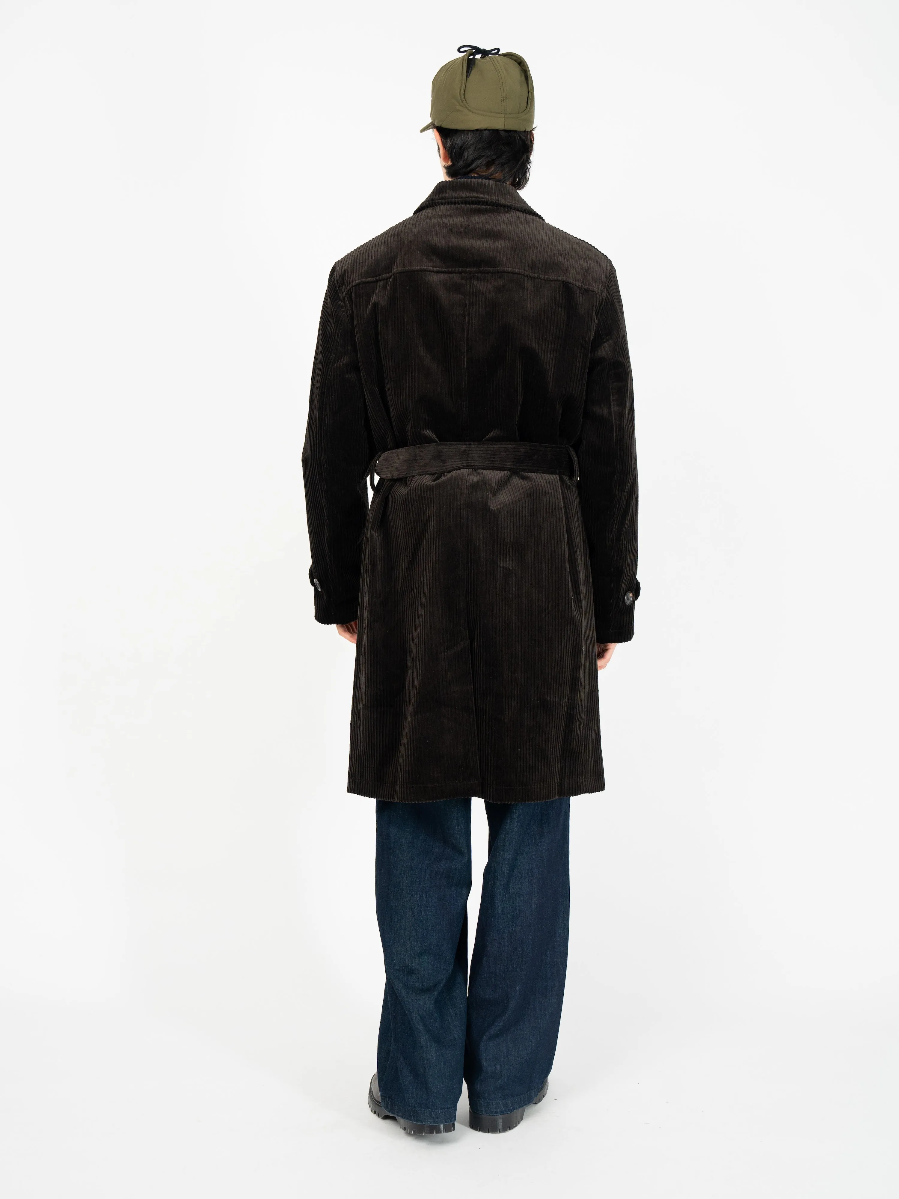 Grandpa Coat Deakin Cord Brown