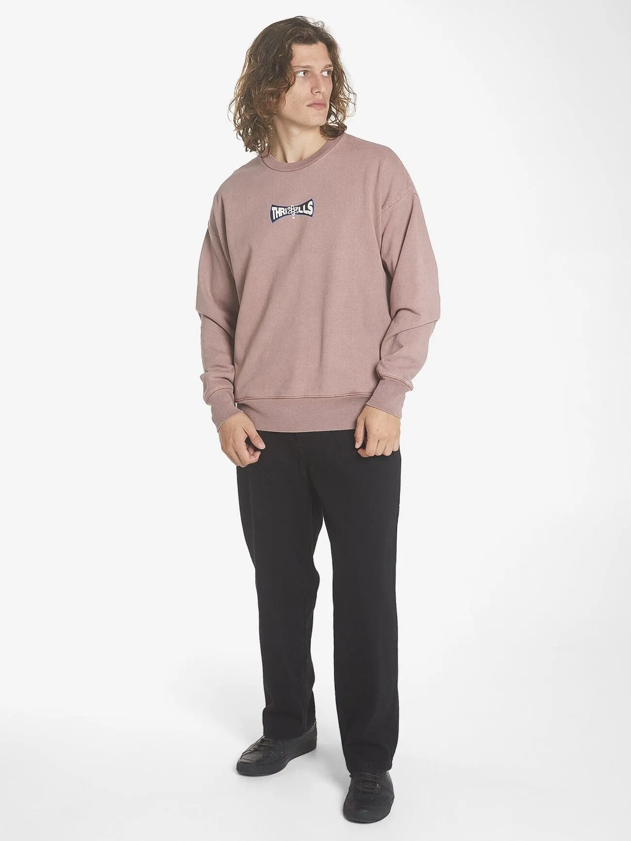 Higher Magic Slouch Fit Crew - Burlwood