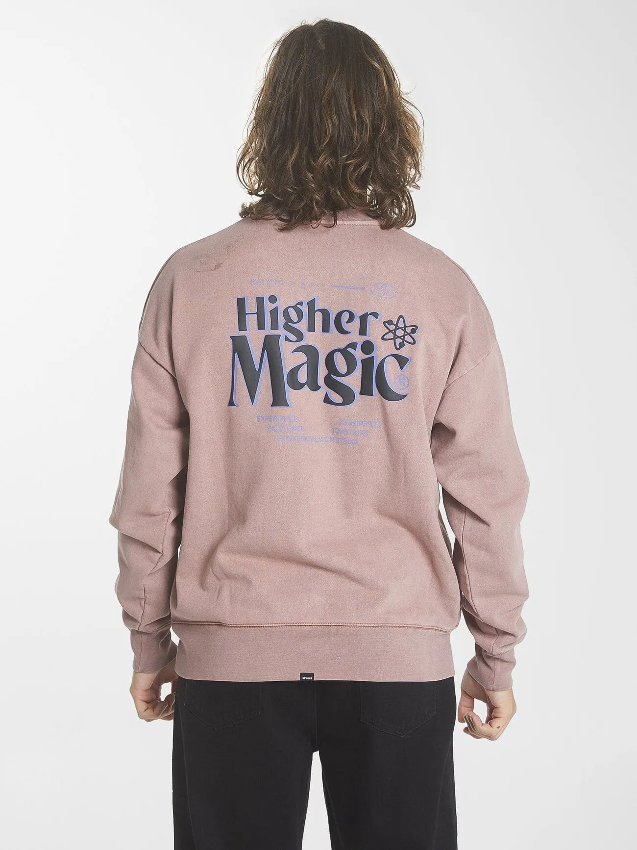 Higher Magic Slouch Fit Crew - Burlwood