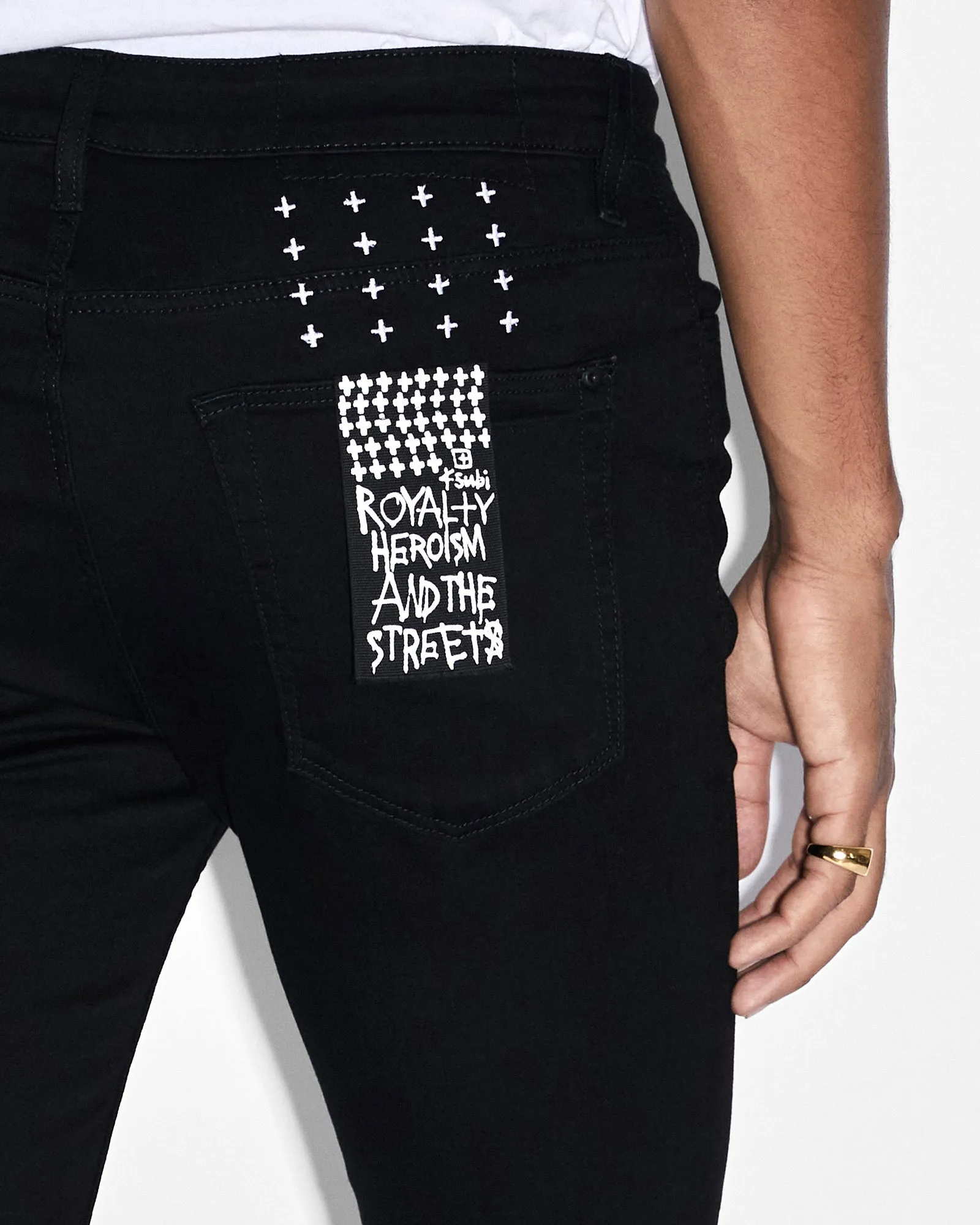 KSUBI - BLACK REBEL JEANS