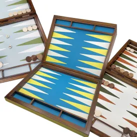 Leather Backgammon Set