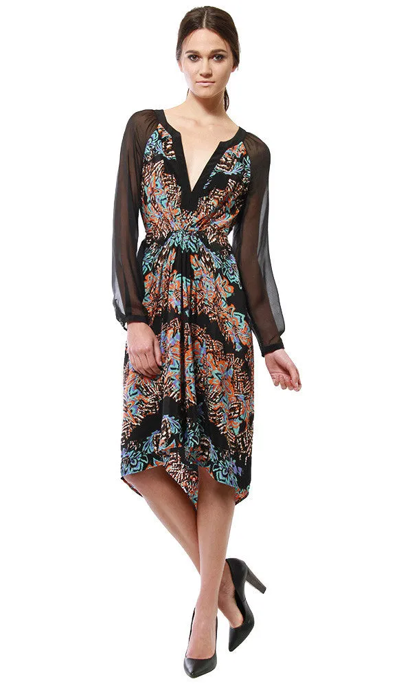 Long Sleeve High low Dress