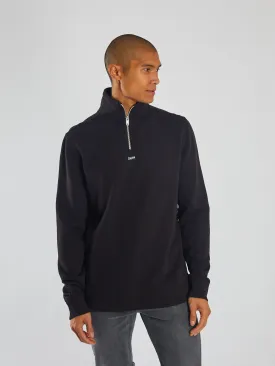 Max Half Zip Matte Black