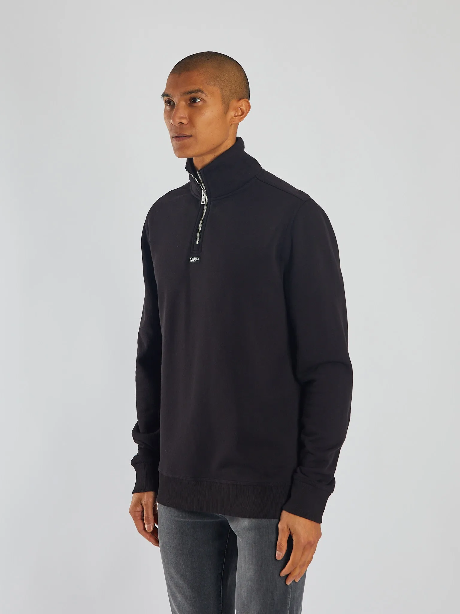Max Half Zip Matte Black