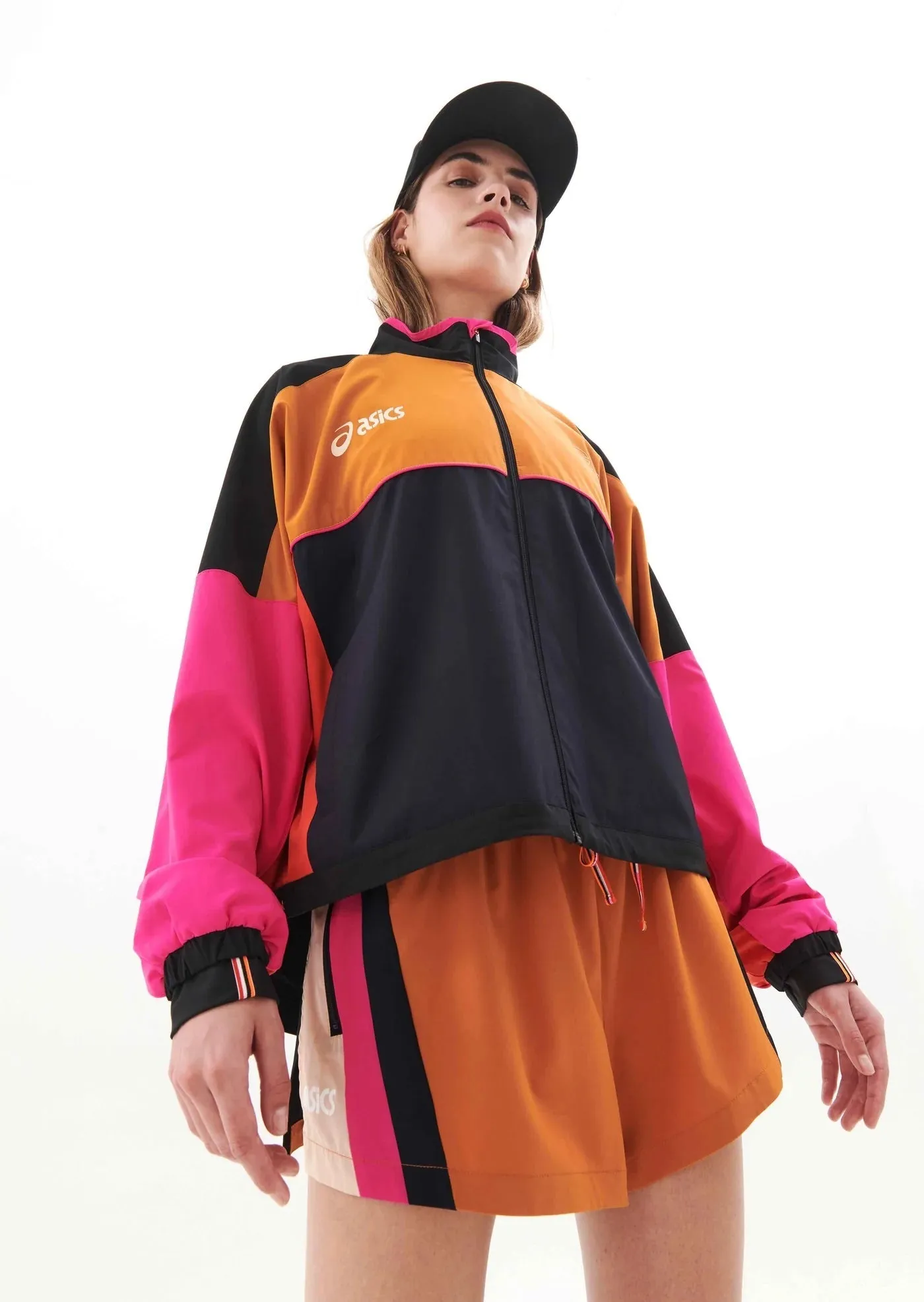 P. E Nation x Asics Sequence Jacket in Golden Oak