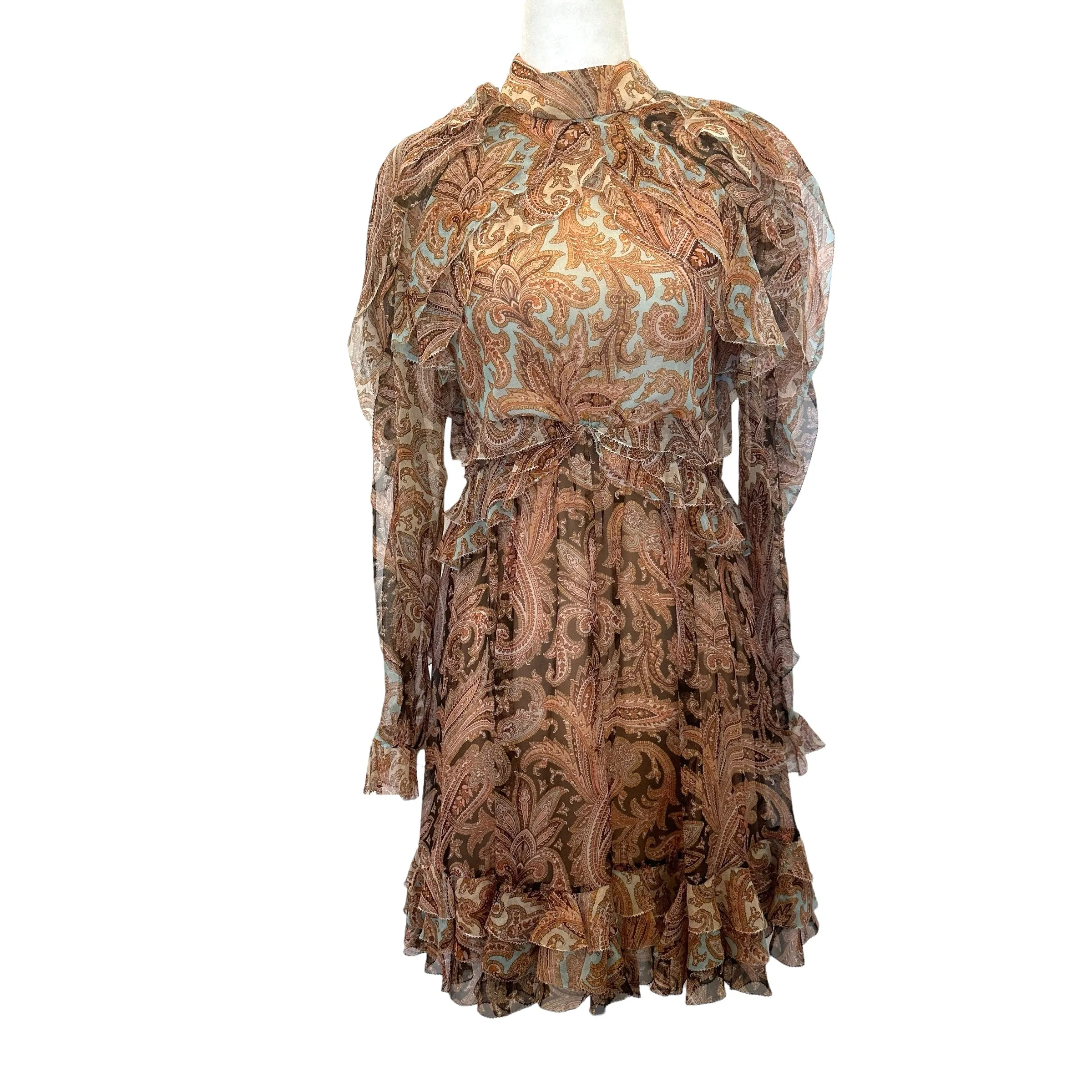 Pasley Silk Dress - M