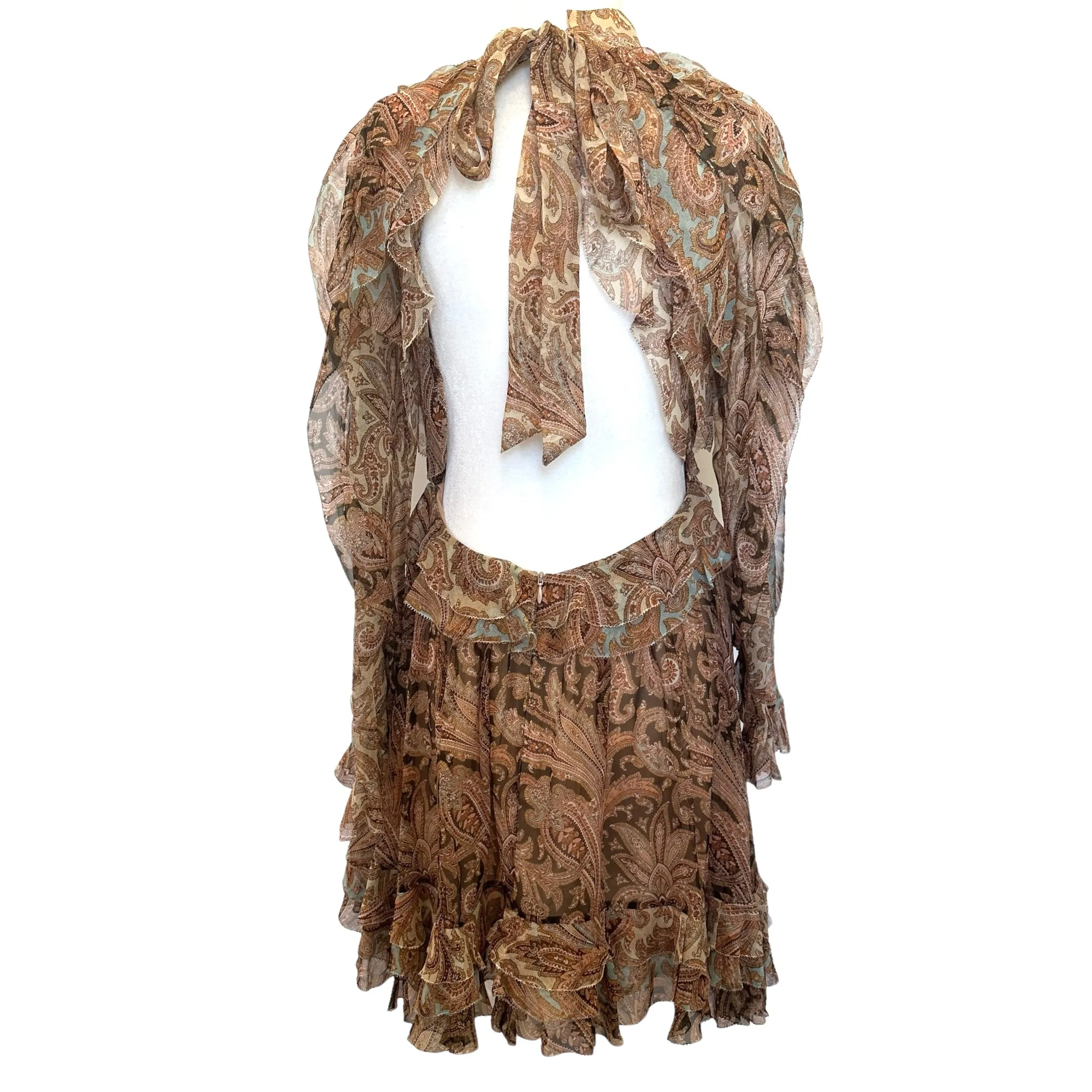 Pasley Silk Dress - M
