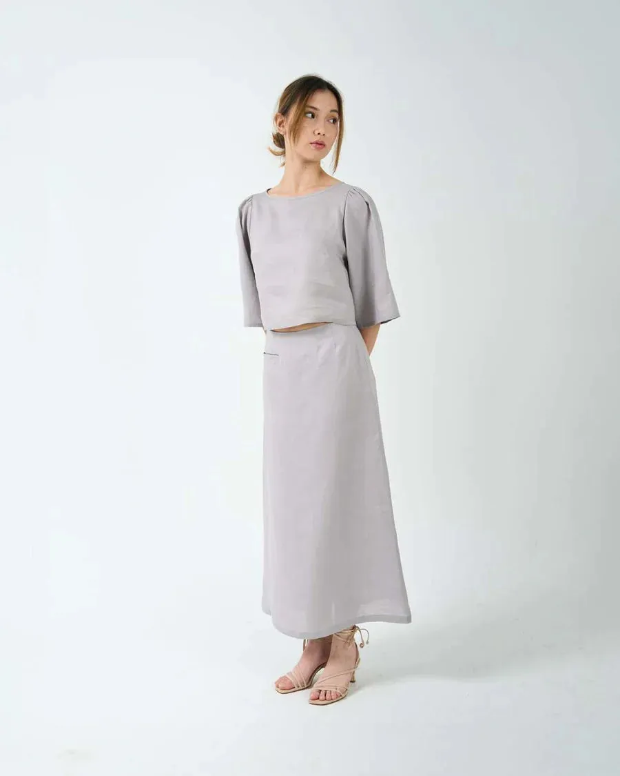 POCKET A-LINE SKIRT