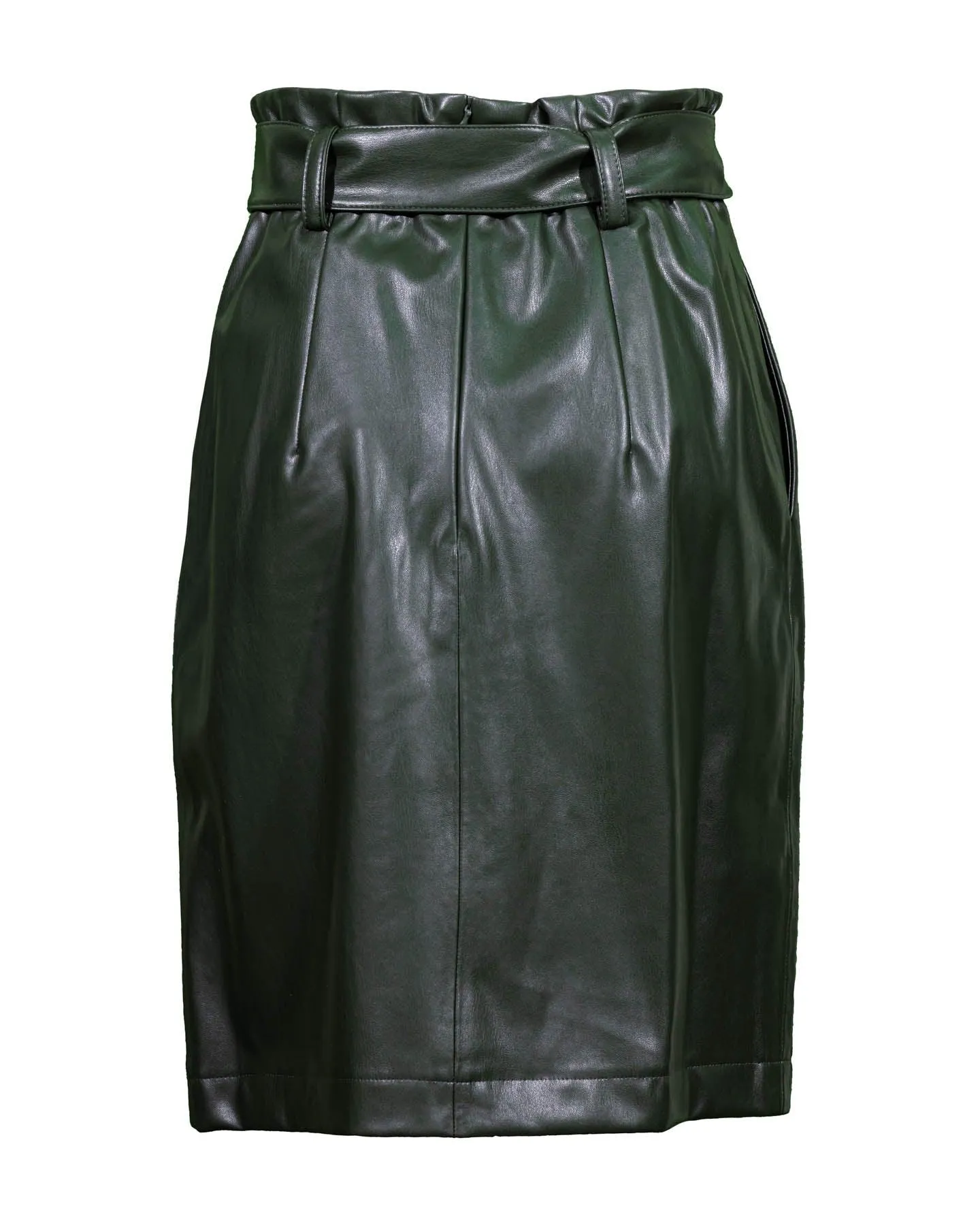 Rakonis-1 Faux Leather Skirt