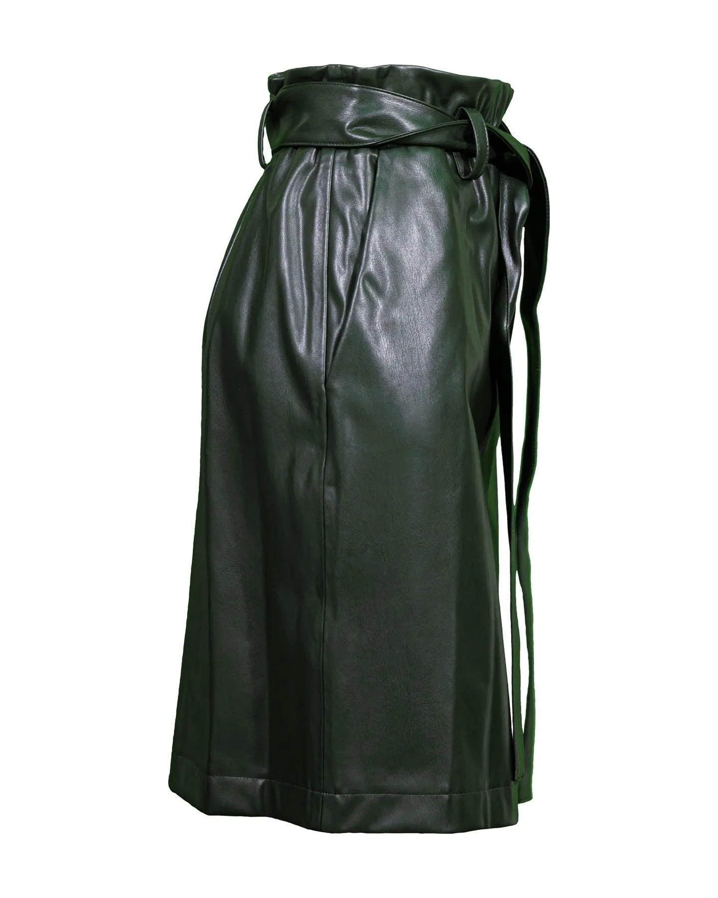 Rakonis-1 Faux Leather Skirt