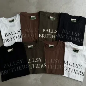 Simple BALLSY logo T-shirt