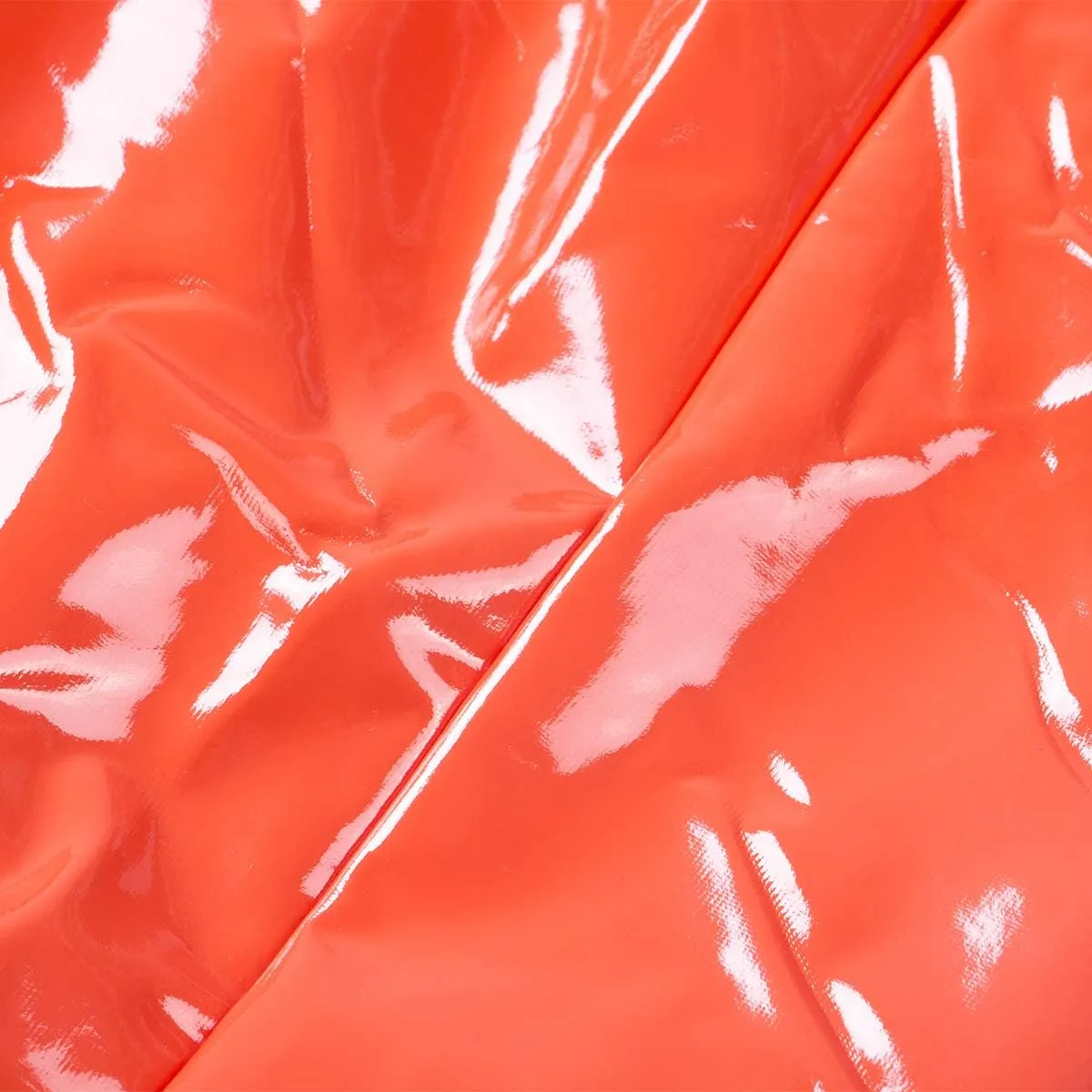 Springcmy Women Neon Leather Bodycon Mini Skirt Skirts Sexy Shiny Liquid Metallic Wet Look Latex Skirt