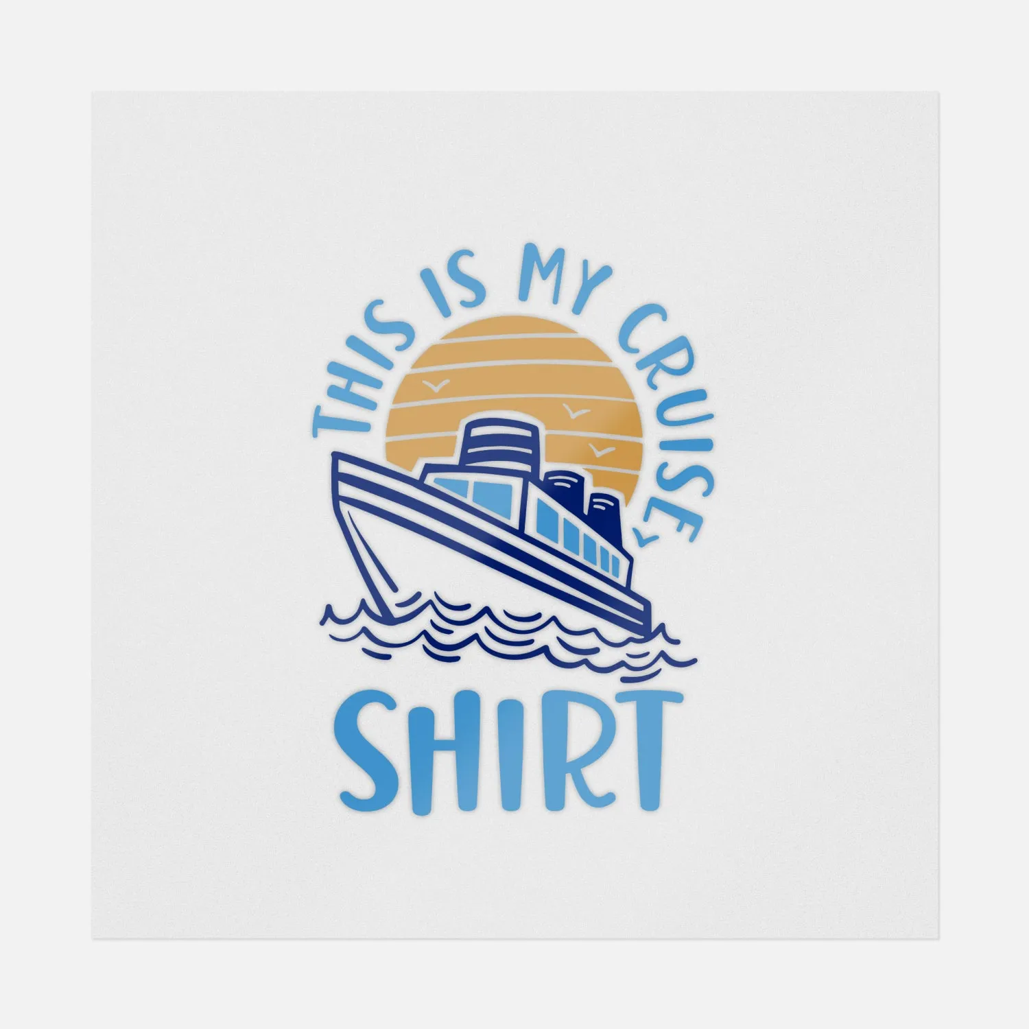 This Is My Cruise Shirt Simple