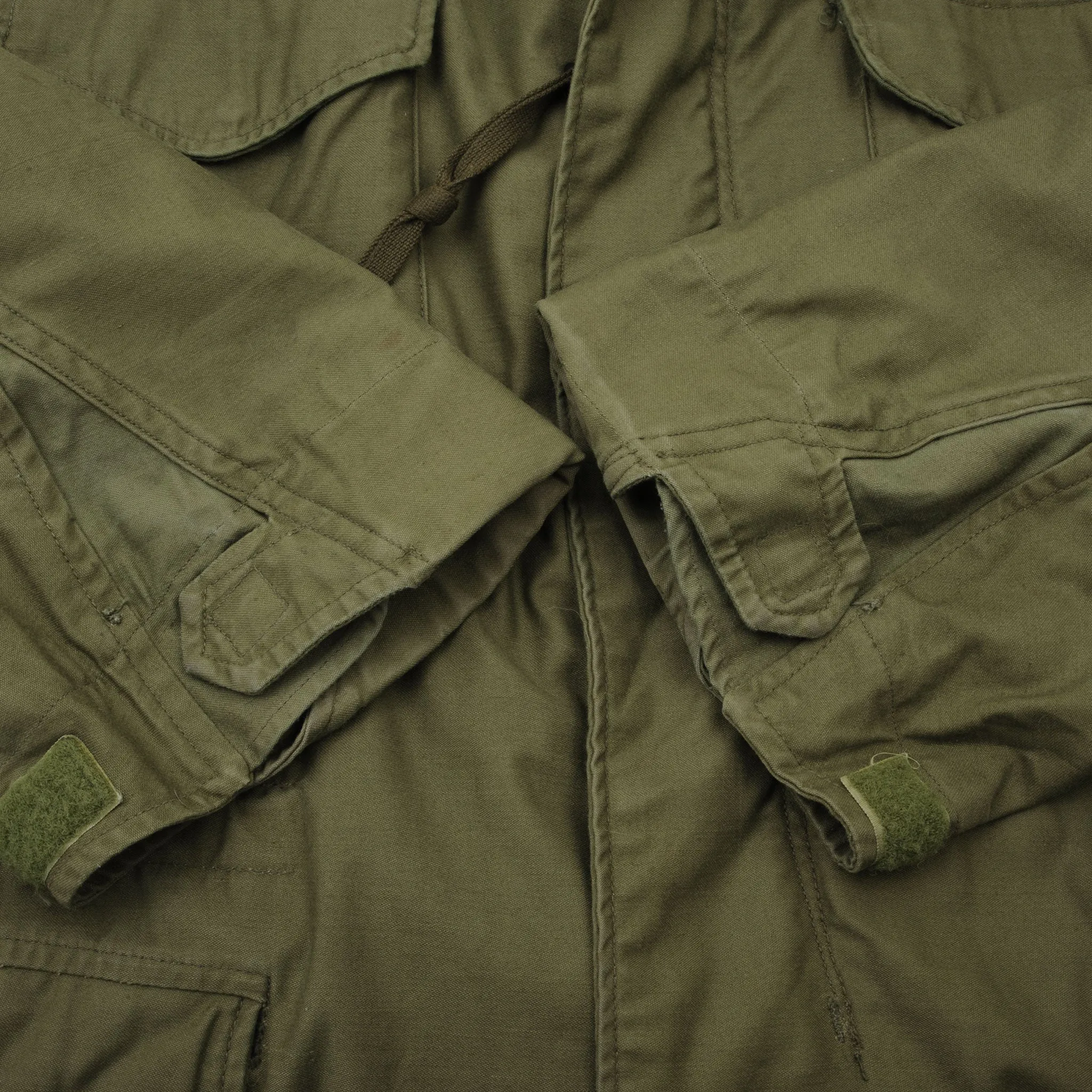 VINTAGE US ARMY M1965 M65 FIELD JACKET 1960S VIETNAM WAR LARGE SHORT