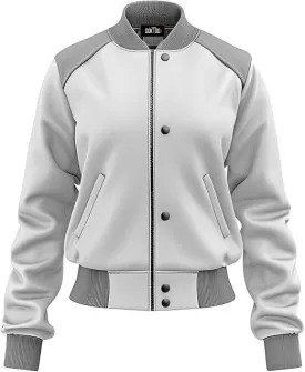 Women's Biker Multi Color Leather Jacket, Leather Biker Jacket for Women, Faux Leather Biker Bomber Jacket